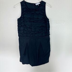 See By Chloe Black Cotton Sleeveless Dress Size 8
